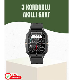 Northcity Şık ve Hafif Akıllı Saat - AMOLED Ekranlı Spor Modlu Günlük Kullanım Takımı