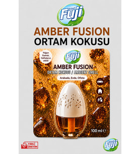 Ilgaz Fuji Amber Kokulu Araç, WC, Oda ve Ortam Kokusu 100 ml Amber Fusion Kalıcı Kavanoz Koku