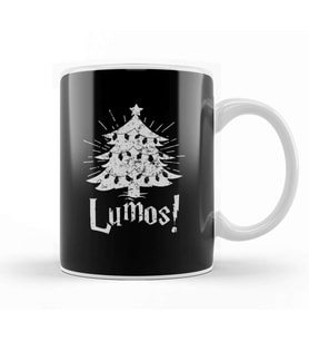 Lumos christmas Harry Potter Style Kupa Bardak Porselen