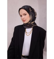 Belli % 100 Twill İpek Eşarp 4206D 83