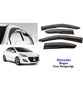 Hyundai i30 Mugen Cam Kenar Rüzgarlığı 2012-