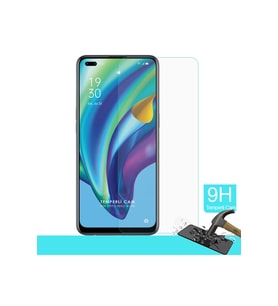 Oppo Reno 4 Lite Ekran Koruyucu Yeni Nesil HD Kalite Kırılmaz Cam (Renksiz)