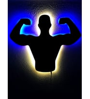 Fitness Led Işıklı Tablo