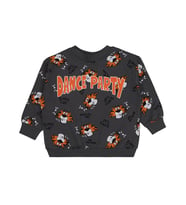 Civil Boys Dance Party Empirme Baskılı 2-5 Yaş Sweatshirt - Gri