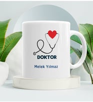Doktora Hediye Kupa Bardak 004