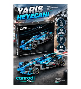 C64004W Cada Electric Racing Super Car Blok Seti 1667 Parça -canrodi life