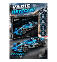 C64004W Cada Electric Racing Super Car Blok Seti 1667 Parça -canrodi life