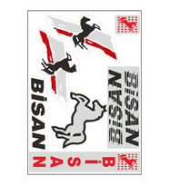 Bisan 004 Bisiklet Sticker