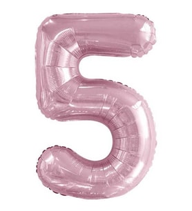 Bebek Pembe 5 Rakam Folyo Balon 100 cm