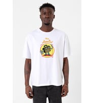 The Umbrella Academy Team Analist Beyaz Erkek Oversize Tshirt
