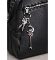 Sailor Moon Ay Asası Metal Anahtarlık Unisex Anime Figür Aksesuar