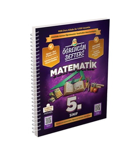 5.Sınıf Matematik Öğrencim Defteri Murat Yayınları