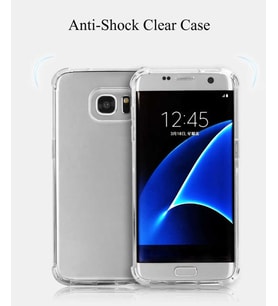 Samsung Galaxy S7 Edge Uyumlu Kılıf Zore Nitro Anti Shock Silikon (Renksiz)