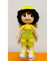 Afacan Bebek Amigurumi Organik Oyuncak