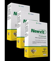 Newvit Probiyotik 30 Kapsül x 3 Kutu (Krem)