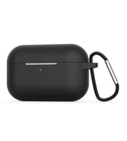 Apple Airpods Pro Uyumlu Kılıf Soft Mat Airbag Silikon (Siyah)