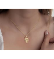 Deniz Anası 14 Ayar Altın Kolye