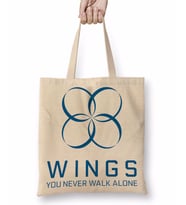 BTS WINGS Bez Çanta Uzun Saplı