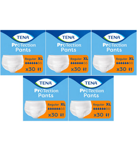 Tena ProTection Pants Regular Emici Külot Yetişkin Bezi XL - Ekstra Büyük - Extra Large 150 Adet