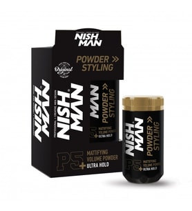 NISHMAN P5 SERT DOKU PUDRA WAX/ Oynanabilir Yapı / Kalıcı Saç Parfümü İçerikli - 20 GR