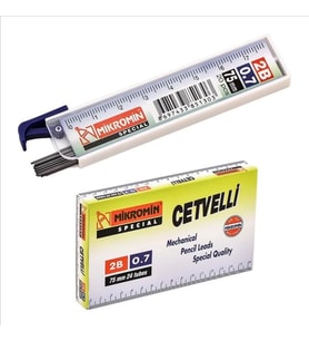 Cetvelli 2B 75 Mm 0.7 24'Lü Paket