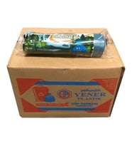 Yener Endüstriyel Jumbo Çöp Torbası Poşeti - 2 Kat - Siyah - 400 Gr. - 80x110 Cm. -10 Adetlik 20Rulo