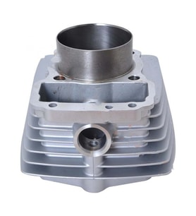 CG 250 Modifiye Boş Silindir 65.5 mm Uzunluk 66 mm Gri