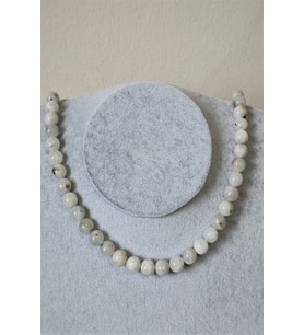 8 MM AY TAŞI DOĞALTAŞ KOLYE