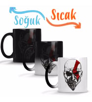 Kratos Death And Rage Sihirli Kupa Bardak Porselen