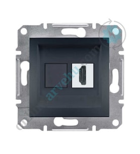 EPH8800171 Schneider Asfora Antrasit HDMI