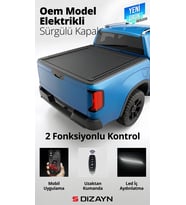 Ranger 4 OEM Model Elektrikli Sürgülü Kapak 2023 Üzeri