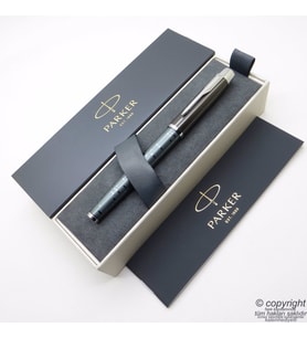 Parker IM Premium Zümrüt Titanyum Roller Kalem  İsme Özel Kalem