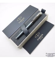 Parker IM Premium Zümrüt Titanyum Roller Kalem  İsme Özel Kalem