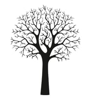 Folyo Sticker Ağaç 90 cm uzunluk (Karışık)