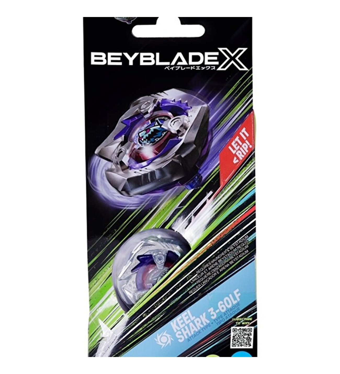 Beyblade X Top Keel Shark 3-60LF-TP0194