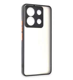 ERTAN Redmi Note 13 Pro 5G Kılıf Montreal Silikon Kapak - Siyah