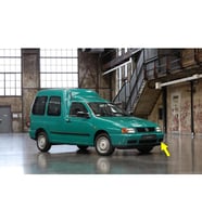 VW Caddy 1996-2003 Ön Tampon Sol Sis Kapağı Sissiz 6K5853665A