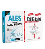 Pegem Yayınları 2026 ALES ve AKM Dil Bilgisi Soru Bankası Seti 2 Kitap