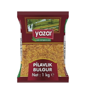 Yazar Şehriyeli Pilavlık Bulgur 1 Kg x 2 Paket