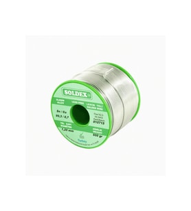 Sn:96.5 - Ag:3 - Cu:0.5, 500 Gr, 0.75 mm - Gümüşlü Kurşunsuz Lehim Teli TG-V 7947