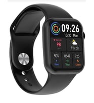 T500 + Pro Smart Watch Bluetooth Çağrı Apple & Android Uyumlu Akıllı Saat-siyah