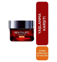 LOreal ParisRevitalift Lazer X3 Leke ve Kırışıklık Karşıtı Bakım GKF25 SPF25 50 ml