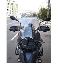MOTOCAM Bmw F 750 GS Ön Cam 2018-2023 Model 57cm Şeffaf Renkli 4mm