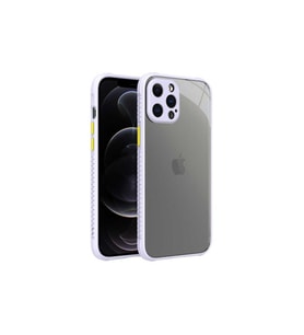 Apple iPhone 12 Pro Max Uyumlu Kılıf Zore Kaff Kapak (Mor)
