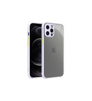 Apple iPhone 12 Pro Max Uyumlu Kılıf Zore Kaff Kapak (Mor)