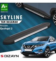 S-Dizayn Nissan Qashqai 2 Skyline Krom Yan Basamak 173 Cm 2014-2021 A+ Kalite