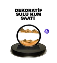 Mey İthalat® Şeffaf Dekoratif Kum Saati – Dayanıklı Gövde, Minimalist Stil, Masa ve Vitrin Aksesuarı
