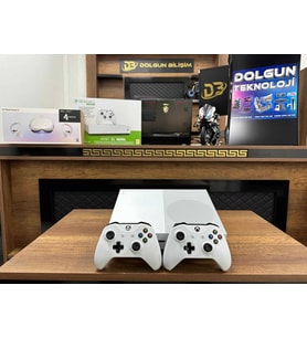 Microsoft Xbox One S 1TB CD'li Çift Kol (İKİNCİ EL)