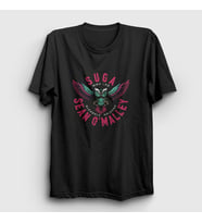 Presmono Unisex Siyah Owl Ufc Mma Suga Sean O'malley T-Shirt 481223tt