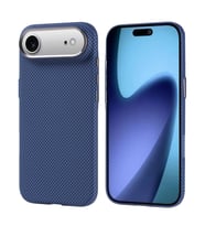 iPhone 17 Air Karbon Fiber Desenli ve Magsafe Şarj Özellikli Ultra Slim Phantom Premium Sert PC Kapak